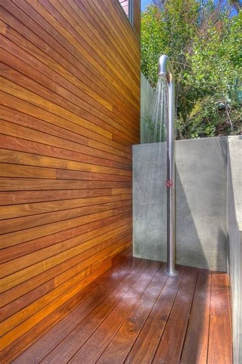 Outdoor Shower Ideas How To Choose The Best Material Outdoor