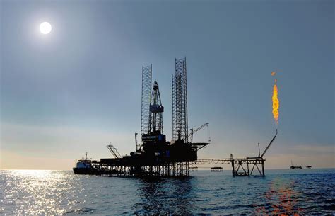 Jack Up Rig In The Caspian Sea Upstream Petroleum Management