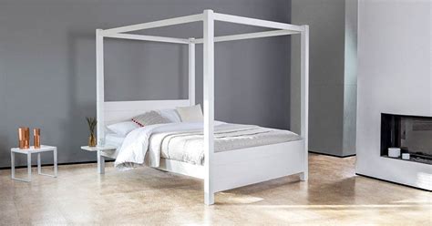 A canopy bed or a 'four poster' refers to a bed covered by a suspended cloth on a canopy frame supported by four posts. Four Poster Canopy Bed - Summer | Get Laid Beds