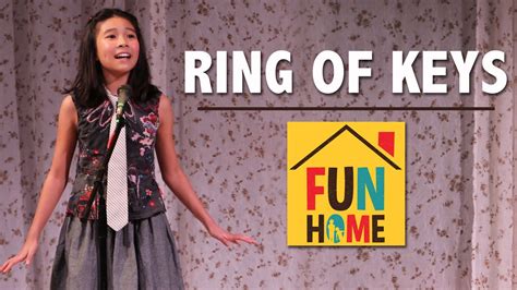 Ring Of Keys Fun Home Musical Kai Tomizawa Youtube