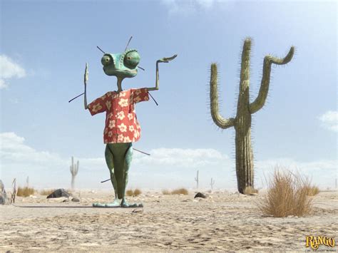 Rango 3d Movie Poster Hd Wallpapers ~ Cartoon Wallpapers