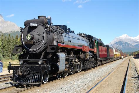 Cpr Empress 2816 Steam Locomotive Canadian Rockies Blog