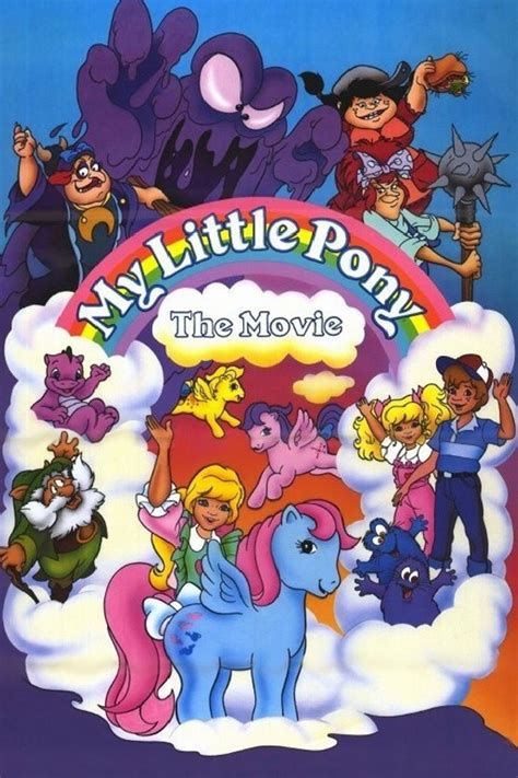 My Little Pony The Movie 1986 Nostalgic Bookshelf