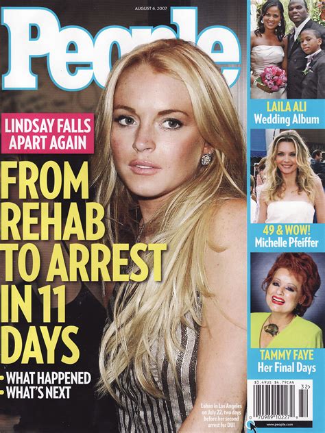 Lindsay Lohan In People Magazine August People Magazine