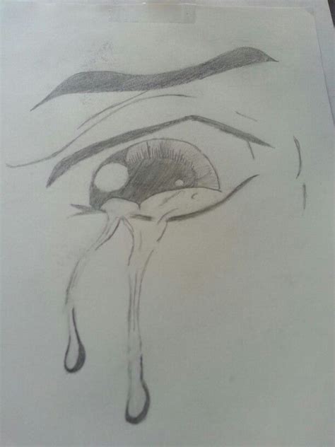 Crying Eye Drawing