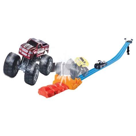 Mighty Monster Truck Track Set By Motormax Le3ab Store