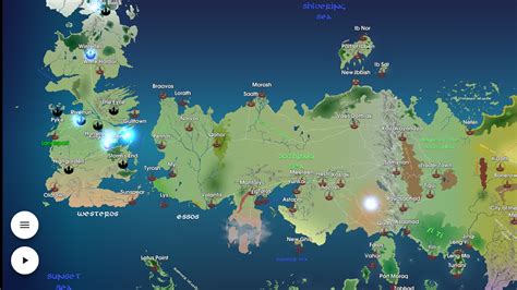 Games Of Thrones Map World Map 07