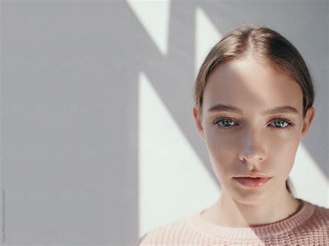 Beauty Portrait With Gorgeous Model By Stocksy Contributor Sergey