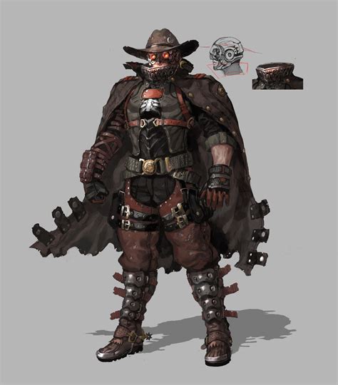 Gunz Cowboy In Shoo Concept Art Characters Fantasy Character Design