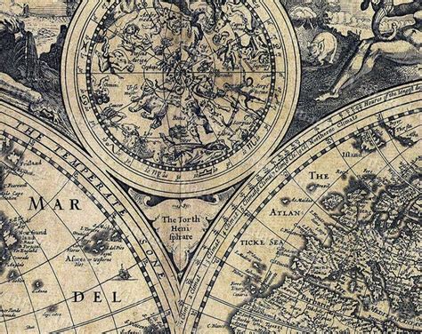 15 Off Coupon On 1626 Old World Map Historic Map Antique Restoration