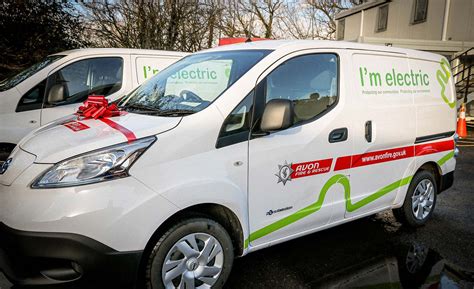 Avon Fire And Rescue Service Introduces Electric Vans Into Its Vehicle