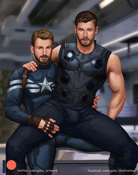 Captain America And Thor In Captain America Thor Graphic Novel