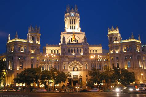 Learn more about madrid, including its history and economy. City Hall at night - Madrid Pictures
