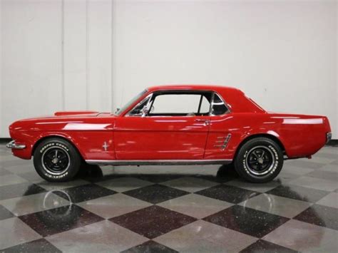 1966 Ford Mustang 126 Miles Candy Apple Red Coupe 351 Windsor V8 5
