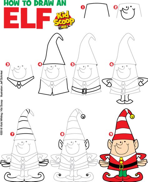 How To Draw An Elf Face For Kids