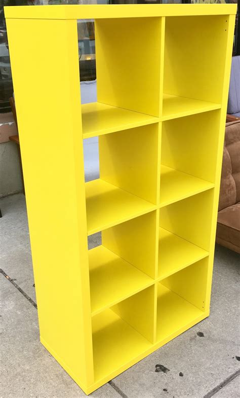 Uhuru Furniture And Collectibles Yellow 2x4 Cubby Bookcase 75 Sold