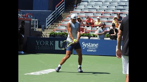 Anita birchall was standing by the umpire's chair when the ball cannoned into her head on thursday night. Rafael Nadal practice hitting with Borna Coric - YouTube