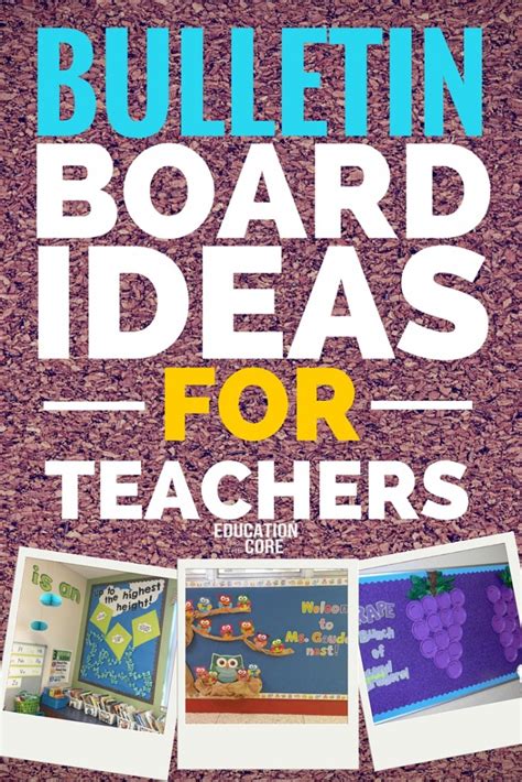 When you're planning your board decoration, think about the message you want to convey. 29 Bulletin Board Ideas for Teachers