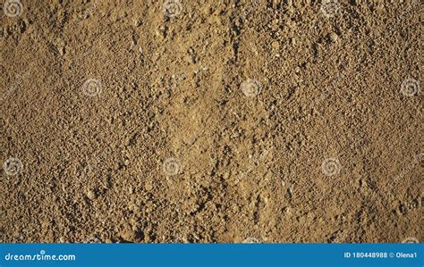 Sandy Soil Stock Photo Image Of Desert Granular Surface 180448988