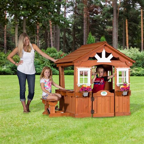 Have questions about our different bird house kits? Backyard Discovery Scenic Playhouse - Outdoor Playhouses ...