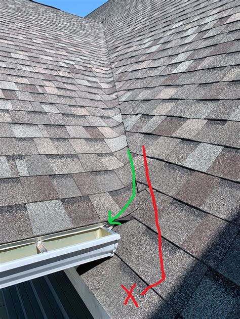 Roofing How Do I Flash A Roof Valley Into A Gutter Home Improvement Stack Exchange