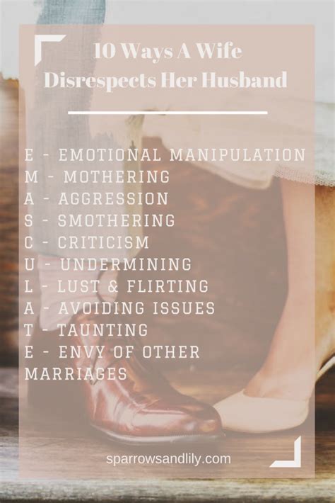 She never thought she would cuckold her husband, jason, but now there's a real man who has come to their rescue. 10 Ways a Wife Disrespects Her Husband (Without Even ...