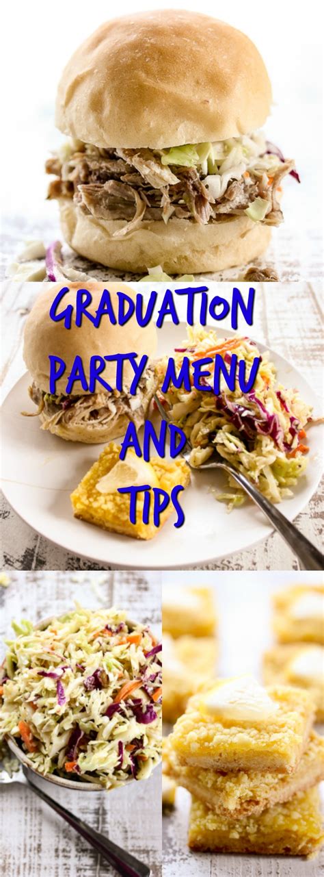 We've rounded up our favorite appetizers, main meals, and. Graduation Party Menu and Tips