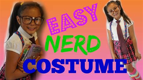 Diy Easy Nerd Halloween Costume Youtube