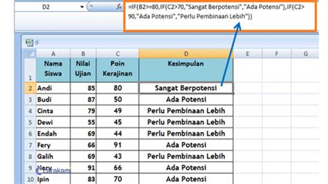 Cara Menggunakan Fungsi If Di Microsoft Excel Terbaru