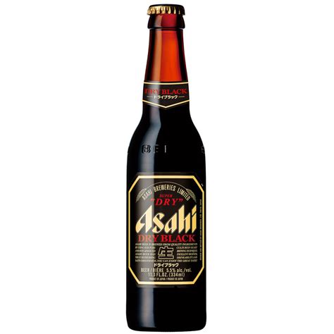 Asahi Super Dry Dry Black Beer Bottle 334ml Ozawa Canada