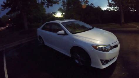 At the release time, manufacturer's suggested retail price (msrp) for the basic. 2012 Toyota Camry SE Sport Virtual Test Drive Pearl White - YouTube