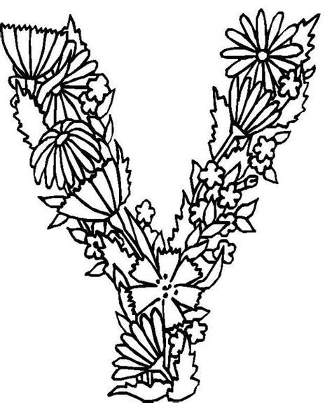 Download Free Printable Letter Y Coloring Pages - Coloring Home