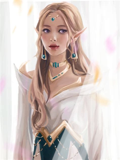 Ilya By Crymsonette Female Elf Female Characters Princess Zelda