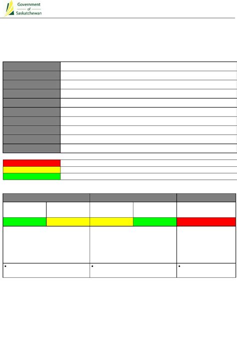 Project Monthly Status Report Template In Word And Pdf Formats