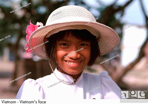 Vietnam Face Of A Vietnamese Stock Photo Picture And Royalty Free