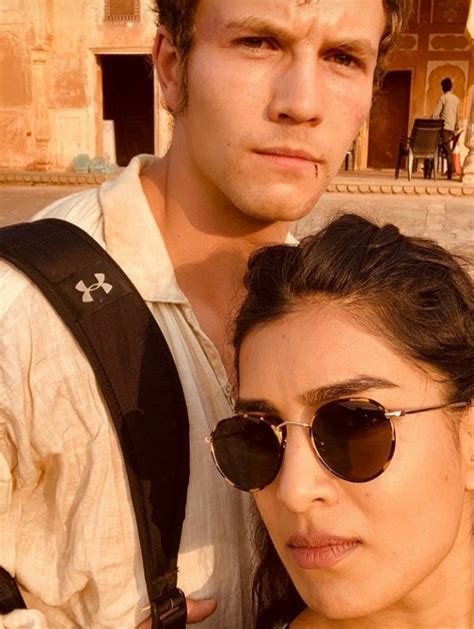 Leo With His Castmate Pallavi Sharda On The Set Of Beecham House In 2022 Leo Oval