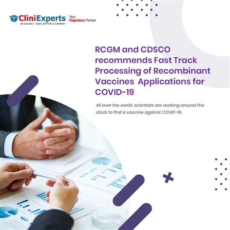 Check spelling or type a new query. RCGM And CDSCO Recommends Fast Track Processing Of ...