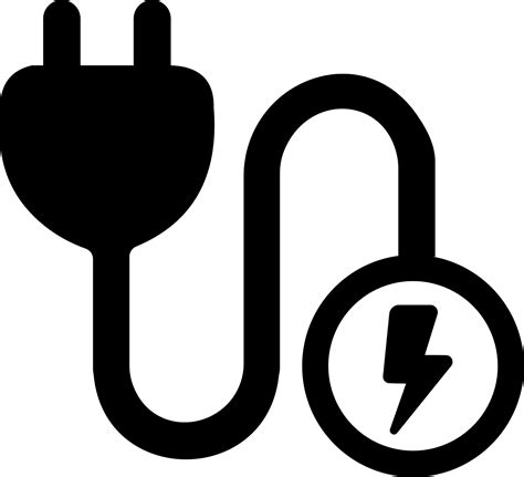 Current Electricity Clipart Black And White Electricity Icon Png