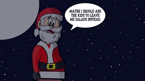 Stuck Santa By Cartoonsbykristopher On Deviantart