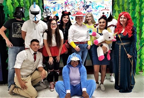 Geary Schools Disney Character Dress Up Day