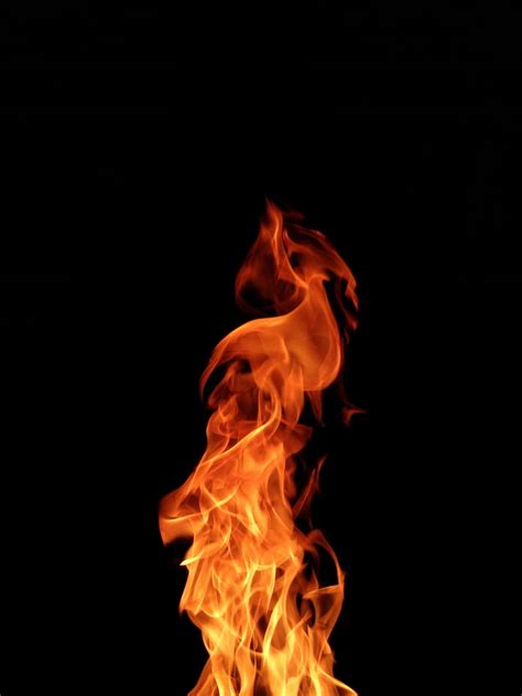 Fire Dark Flame Darkness Combustion Hd Phone Wallpaper Pxfuel