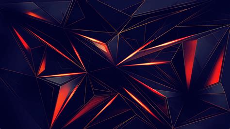 2560x1080 Resolution Red And Blue Digital Wallpaper Abstract