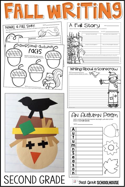Fall Writing For Second Grade 2nd Grade Activities
