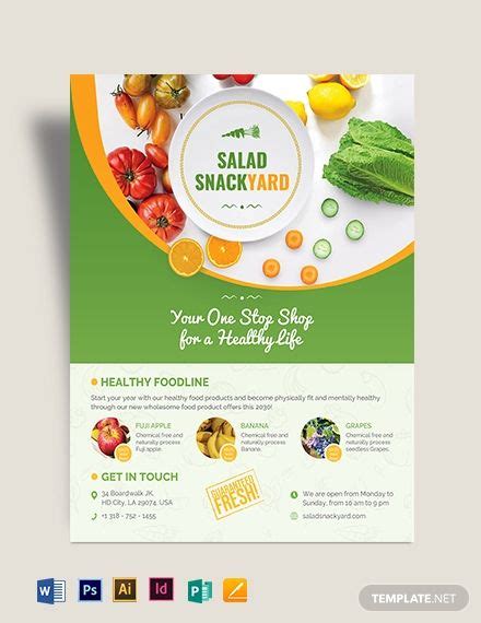 Healthy Food Diet Flyer | Healthy diet recipes, Food ...