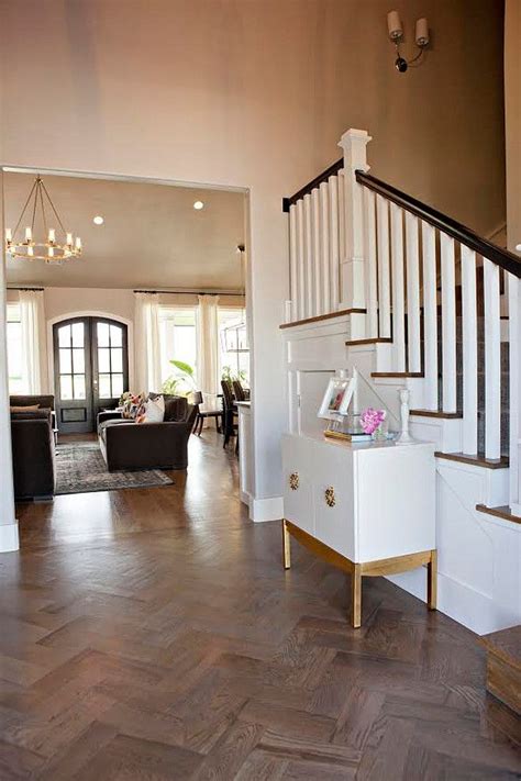 For the herringbone line, foglie d'oro offers an installation at a 90° angle, which gives the environment rhythm and precision with its. Herringbone wood floors. As you enter the home, you are ...