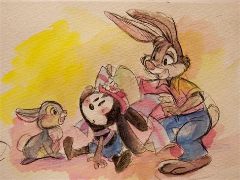 Bunny By Natsu Nori On Deviantart Oswald The Lucky Rabbit Disney Art