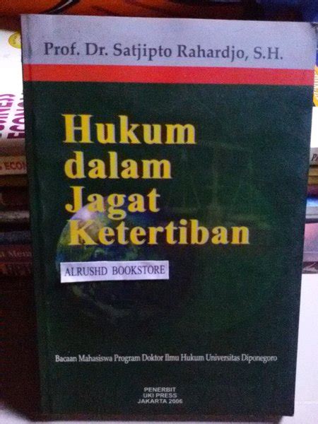 Jual Buku Original Hukum Dalam Jagat Ketertiban Oleh Prof Dr