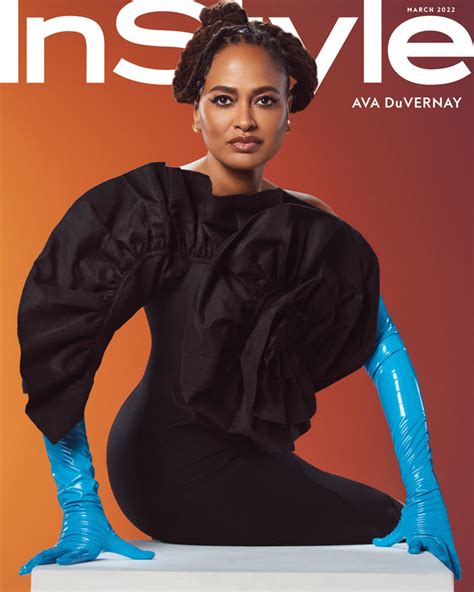 Ava Duvernay In Style Magazine March 2022 Issue Style Fashion Tom