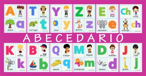 Letras Del Abc Para Imprimir