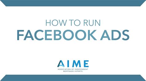 How To Run Facebook Ads Youtube